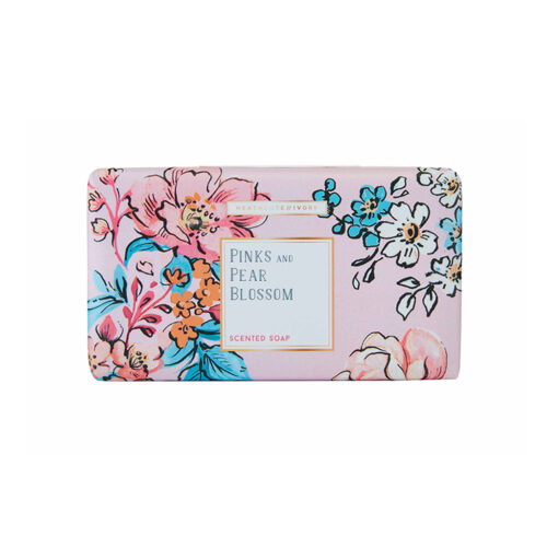 Pinks & Pear Blossom Scented Soap