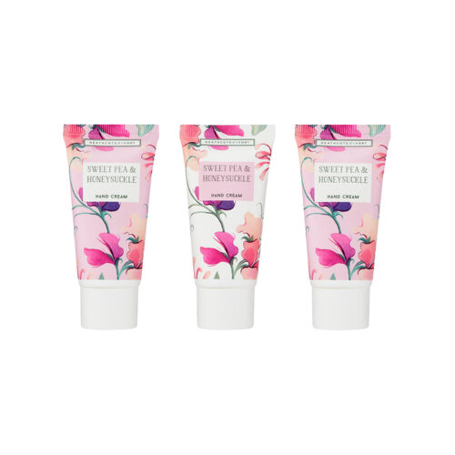 Sweet Pea & Honeysuckle Hand & Nail Cream Trio