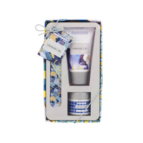 Vintage & Co. Braids & Bloom Nail Care Set