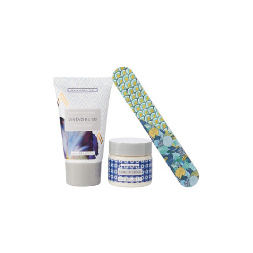 Vintage & Co. Braids & Bloom Nail Care Set